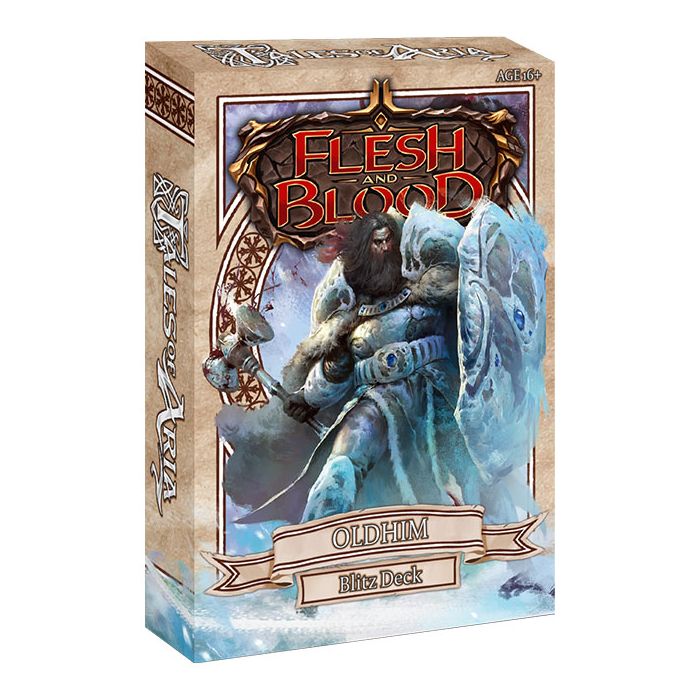 Flesh & Blood : Tales of Aria Blitz Deck Oldhim - 9421905459532 - CrystalLotus.eu