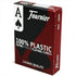 Fournier 2800 100% Plastic Jumbo Index Red - 8420707351786 - CrystalLotus.eu