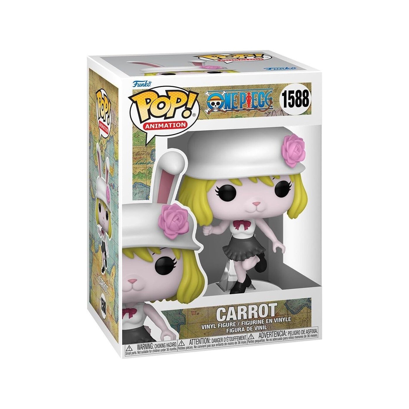 Funko Pop! Animation: One Piece - Carrot 1588 Συλλεκτική Φιγούρα Βινυλίου 092526 - 889698755788 - Crystal Lotus