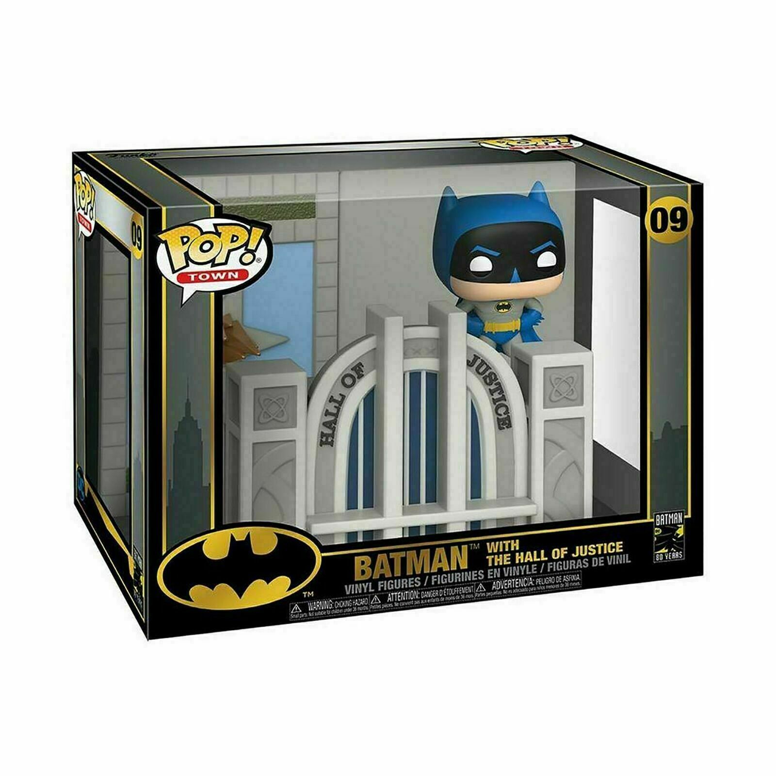 Funko POP! Batman 80th Anniversary - Hall of Justice with Batman