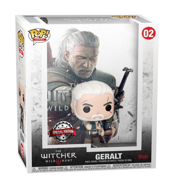 Funko Pop! Game Covers: The Witcher 3 - Geralt