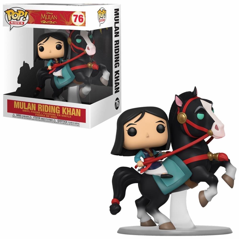 Funko Pop! Mulan Rides Vinyl Figure Mulan Riding Khan 18 cm
