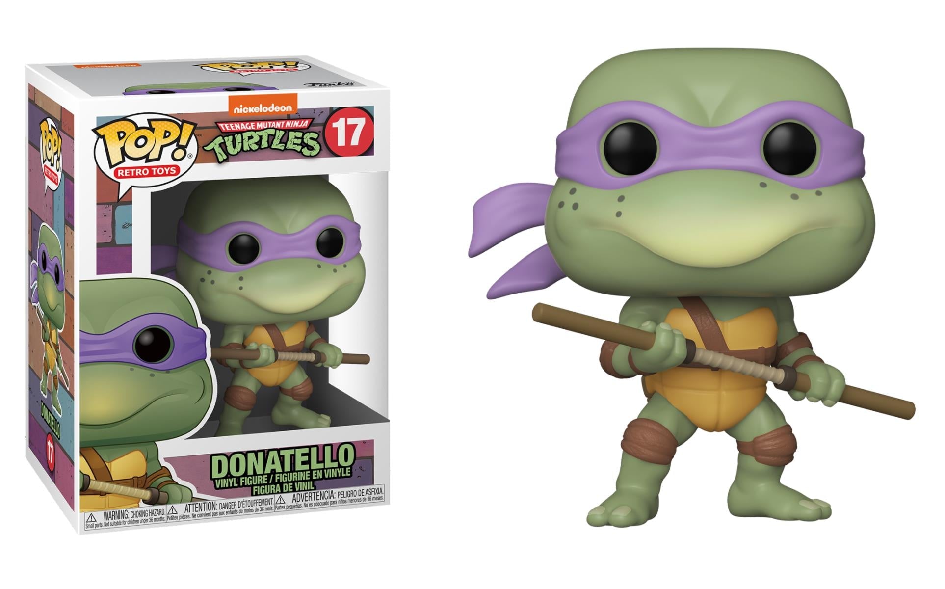 Funko POP! Retro Toys: Teenage Mutant Ninja Turtles - Donatello