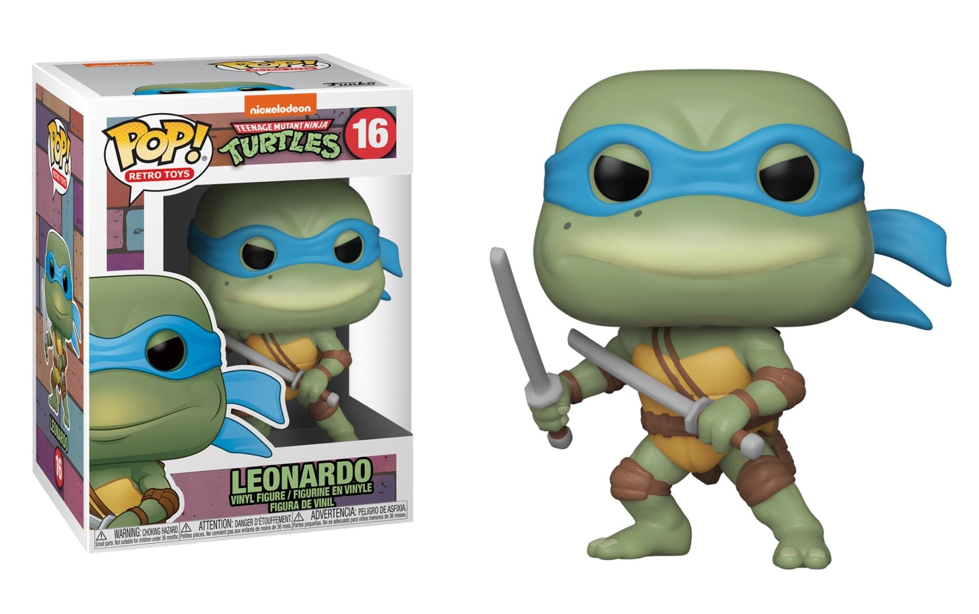 Funko POP! Retro Toys: Teenage Mutant Ninja Turtles - Leonardo