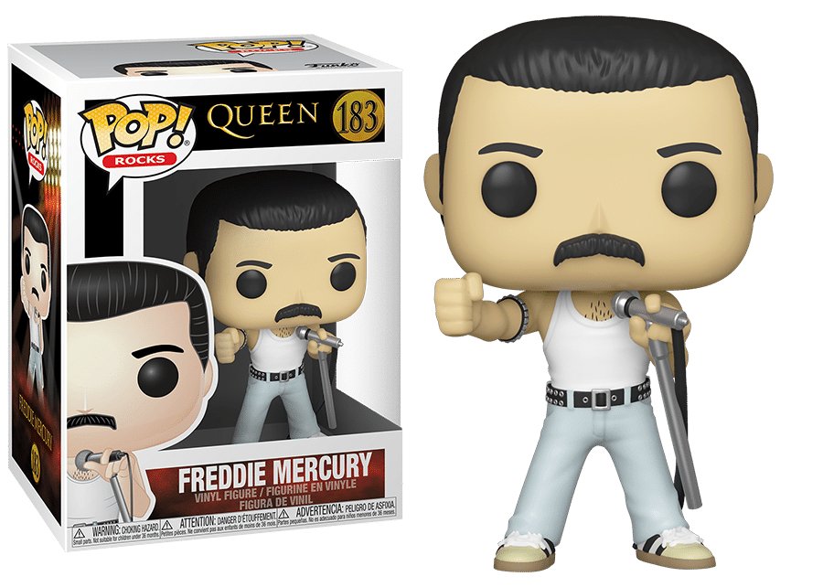 Funko Pop! Rocks: Queen – Freddie Mercury (Radio Gaga), Vinyl Figure