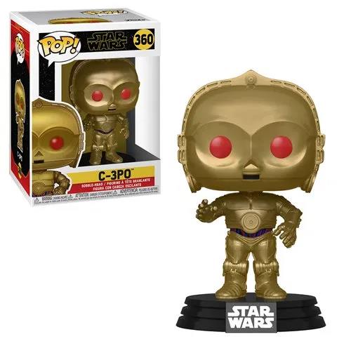 Funko POP! Star Wars E9 Rise of the Skywalker - Metallic C - 3PO (Red Eyes)