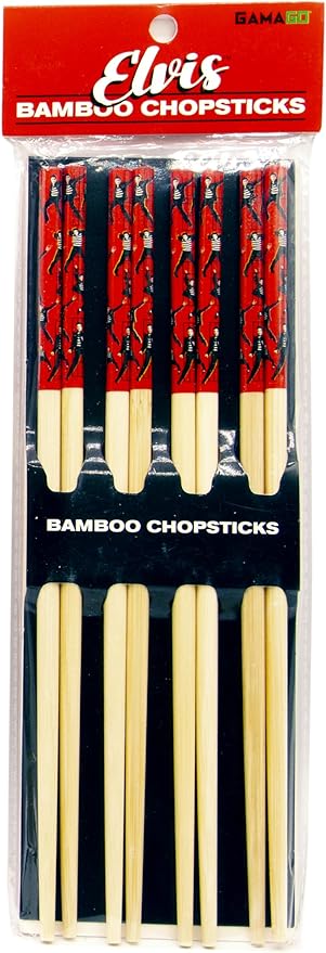 GAMAGO - Elvis Jailhouse Bamboo Chopsticks - 840391160668 - Crystal Lotus
