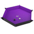 Gamegenic - Magnetic Dice Tray Hexagonal Black & Purple - 4251715411162 - Crystal Lotus