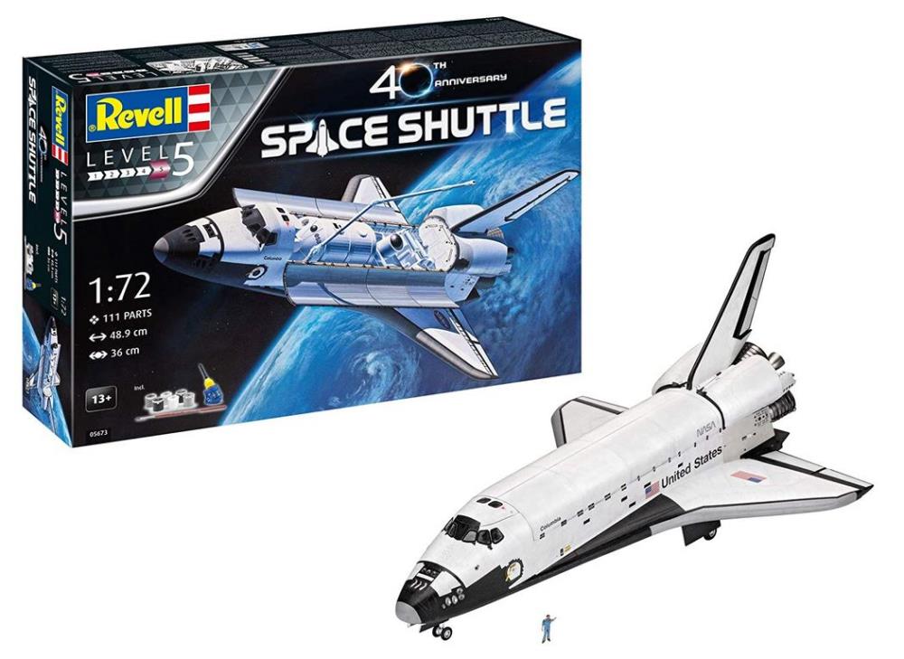 Geschenkset Space Shuttle, 40th. Anniversary (1:72) - 4009803056739 - CrystalLotus.eu