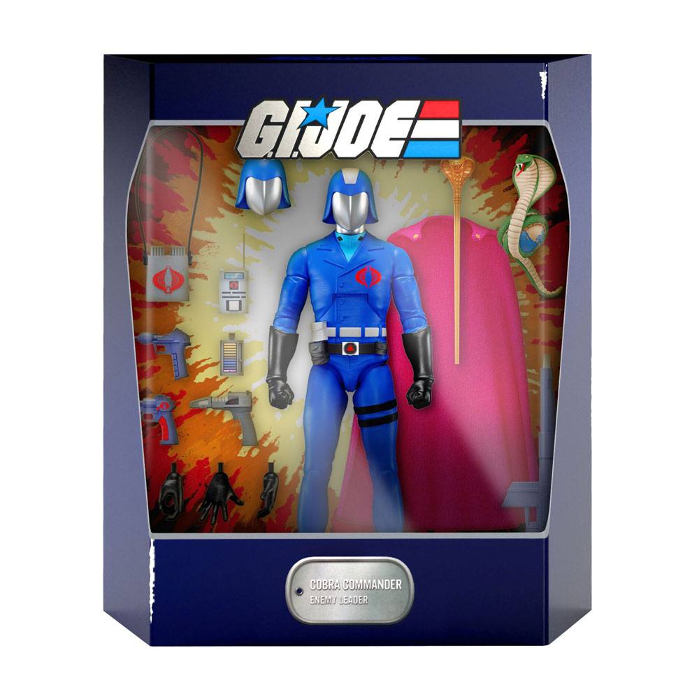 G.I. Joe Ultimates Action Figure Cobra Commander 18 cm - 840049817265 - Crystal Lotus