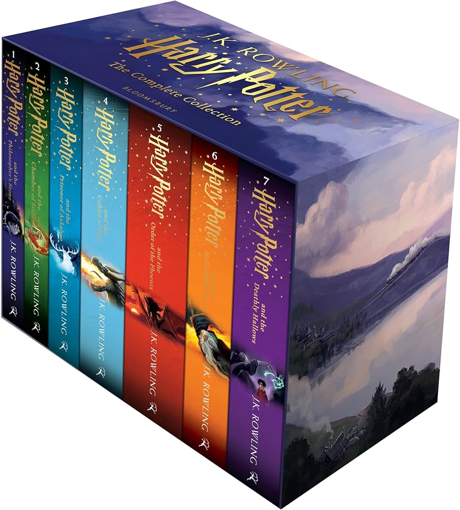 Harrry Potter the Complete Collection, Volumes 1 - 7 (by J.K. Rowling) - 9781408856772 - Crystal Lotus