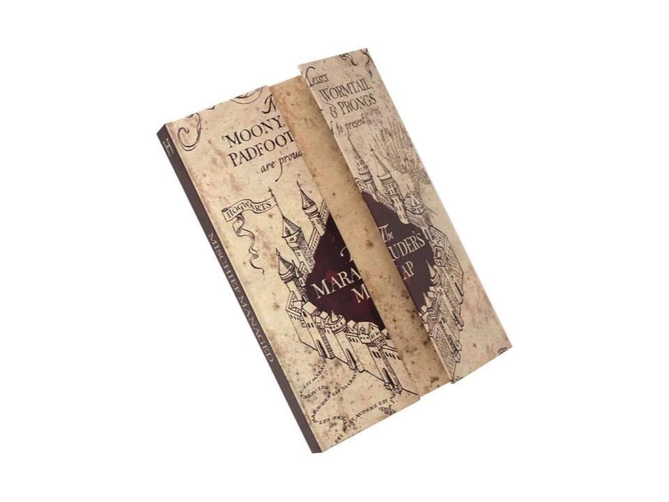 Harry Potter Marauders Map A5 Notebook - 5060502914989 - CrystalLotus.eu