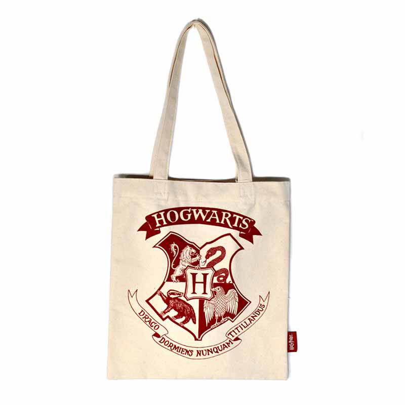 Harry Potter Shopping Bag Hogwarts Crest - 5055453448010 - CrystalLotus.eu