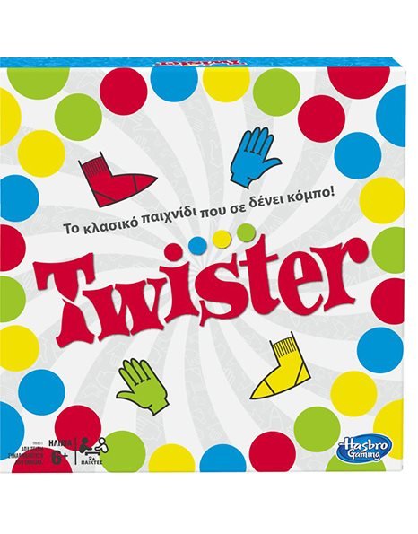 Hasbro Twister 98831 (Greek Version) - 5010993664092 - CrystalLotus.eu