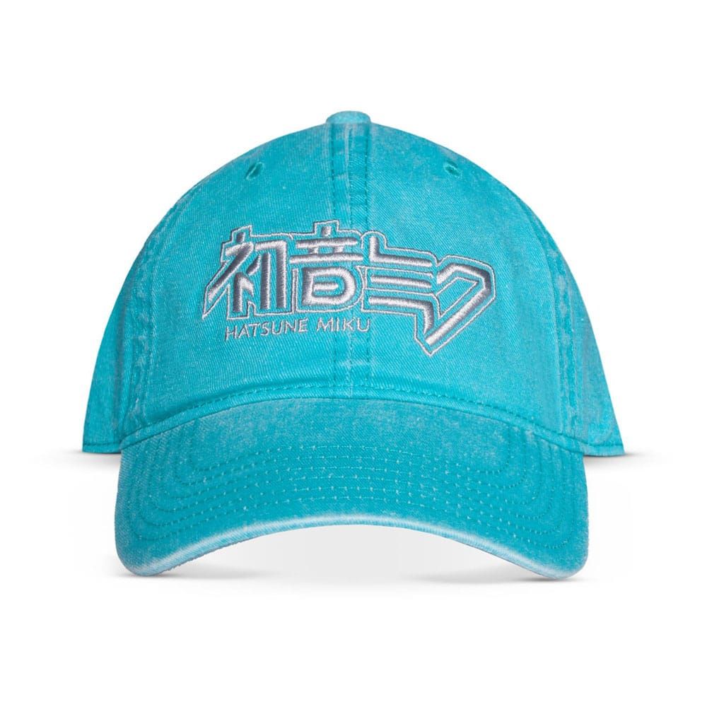 Hatsune Miku Curved Bill Cap Blue - 8718526209242 - Crystal Lotus