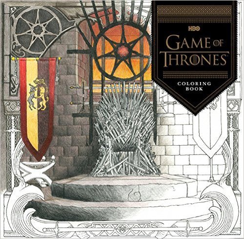HBO`s Game Of Thrones Coloring Book - 9781452154305 - CrystalLotus.eu
