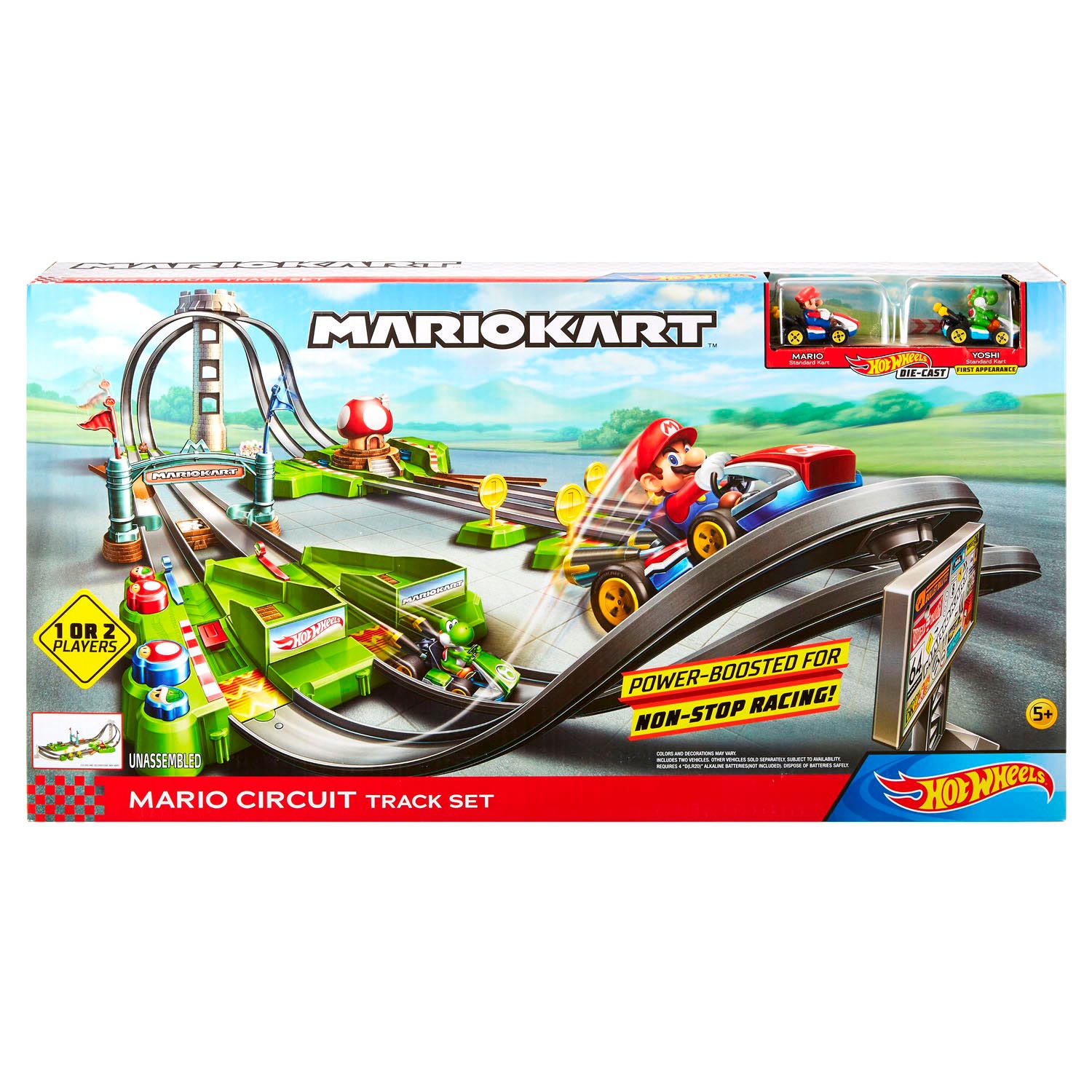 Hot Wheels Mario Kart Mario Rundkurs Trackset Hot Wheels Mario Kart Mario Rundkurs Trackset