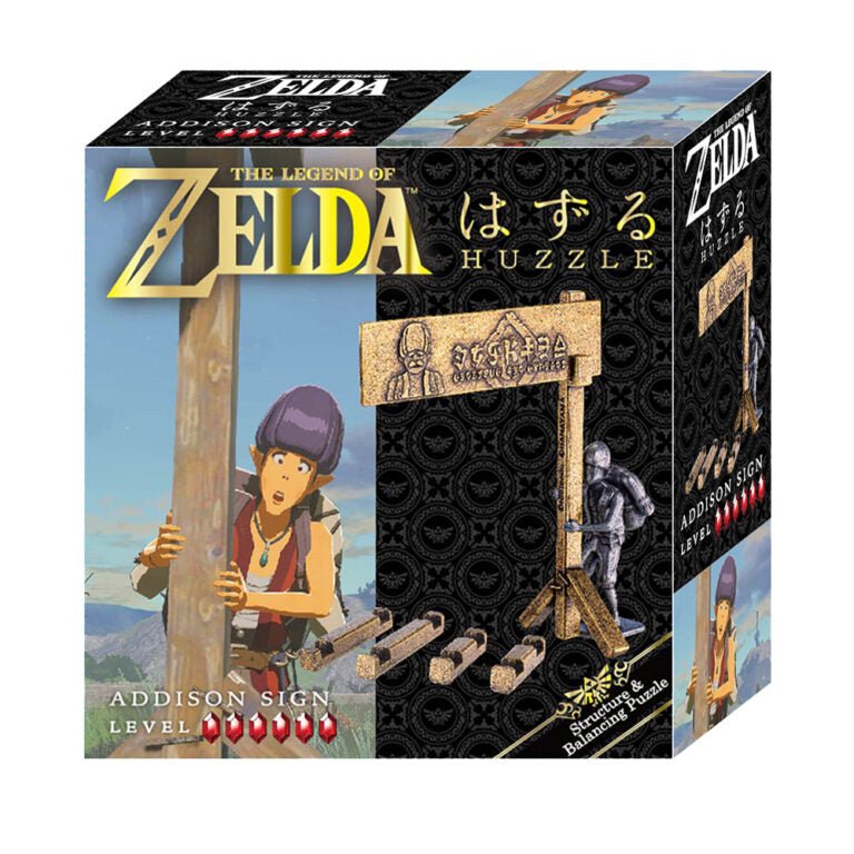 Huzzle - Brain Teaser Zelda Addison Sign - 5407005151426 - Crystal Lotus