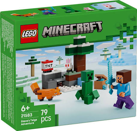 LEGO 21583 - Minecraft Steve&