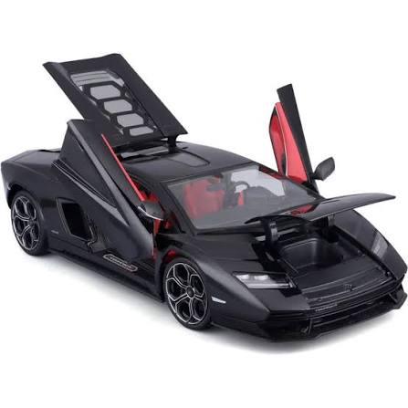 Maisto 1:18 Special Edition Lamborghini Countach LPI 800-4 Black (2021) - 90159068020 - crystallotus.eu