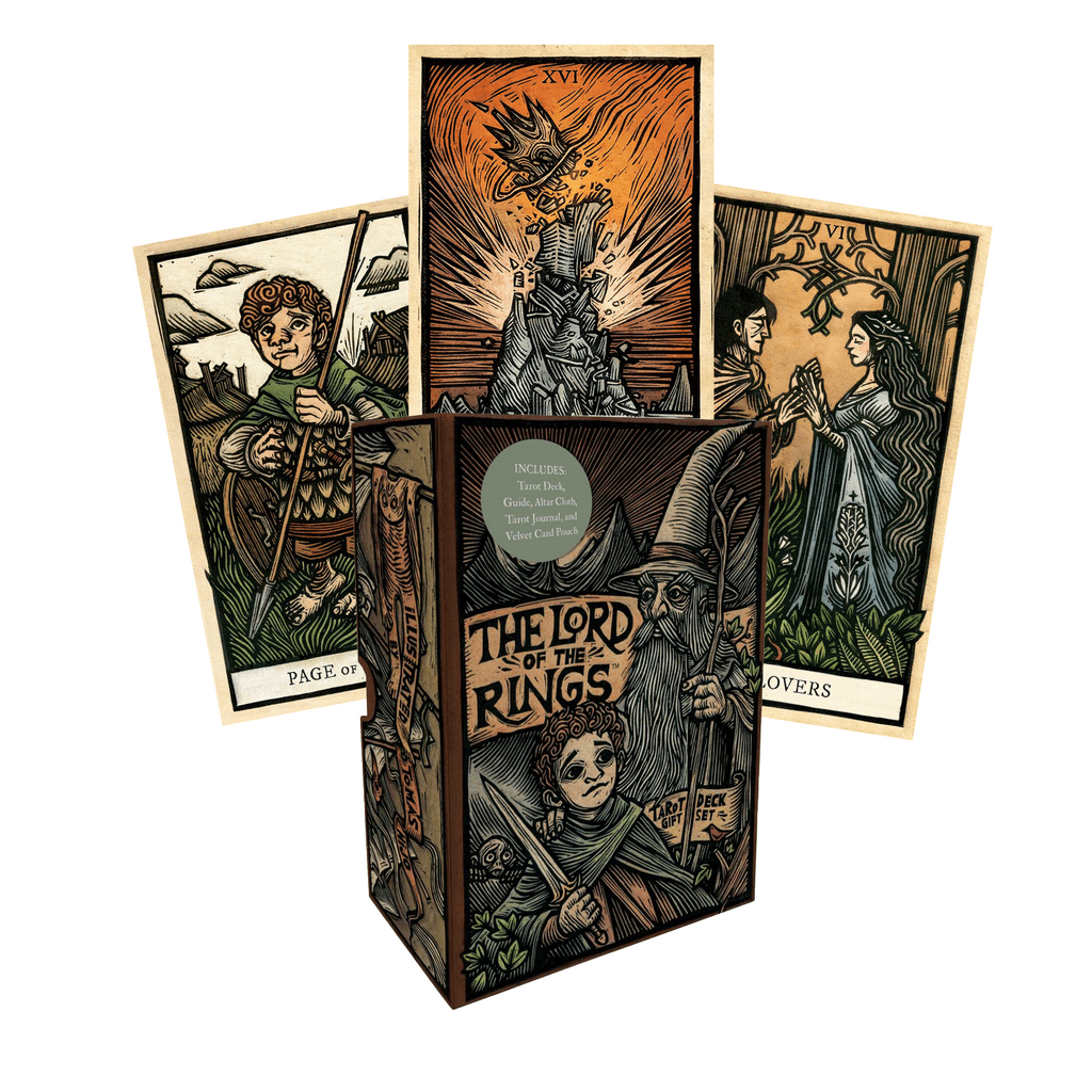 Insight Editions - The Lord of the Rings Tarot Deck and Guide Gift Set - 9798886632897 - Crystal Lotus