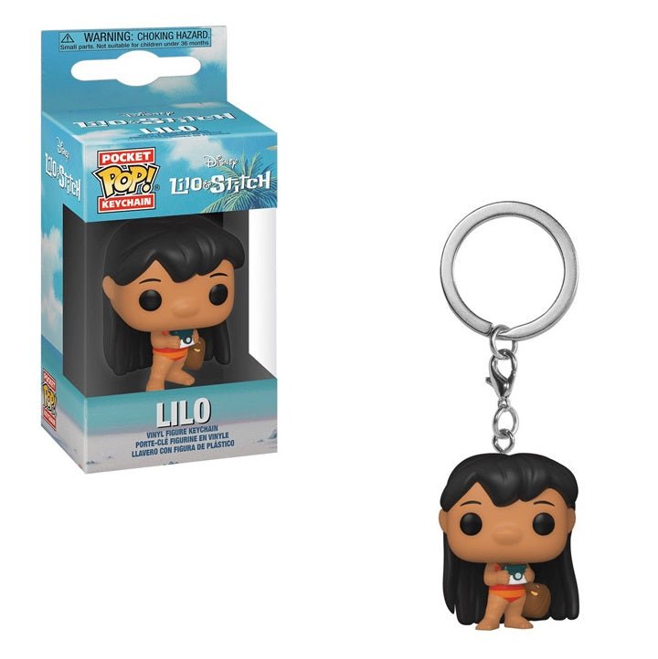 Lilo & Stitch Pocket POP! Vinyl Keychains 4 cm Lilo w/ Camera - 889698558174 - CrystalLotus.eu