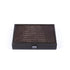Luxury Plastic - Coated Playing Cards in Dark Grey Leather Croc Tote & Wooden Case 24 x 17cm (by Manopoulos) - 5250000000066 - Crystal Lotus