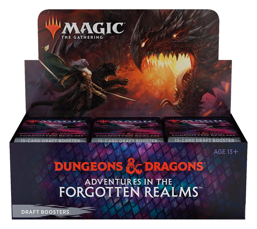 Magic the Gathering - Adventures in the Forgotten Realms Draft Booster Box (36 Packs) (English Language) - 630509981151 - CrystalLotus.eu