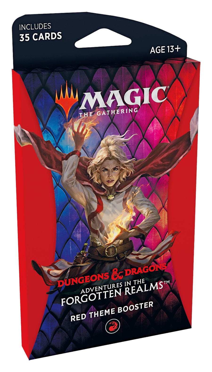 Magic the Gathering - Adventures in the Forgotten Realms Theme Booster - Red - 630509982847 - CrystalLotus.eu