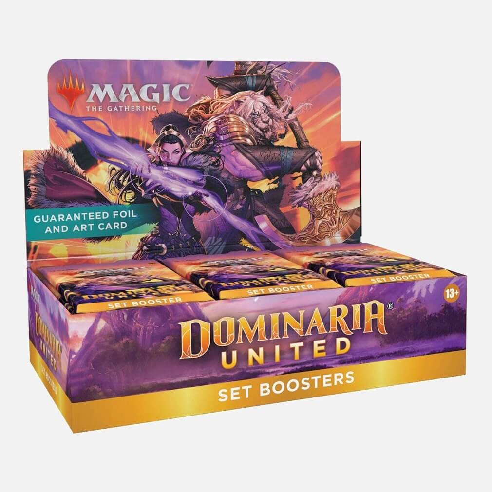 Magic the Gathering - Dominaria United Set Booster Box (30 packs) - 00195166129075 - CrystalLotus.eu