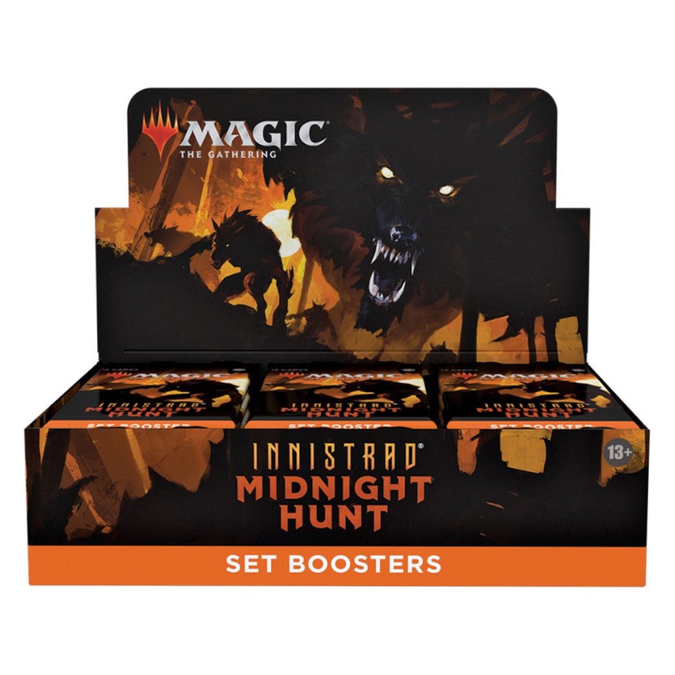 Magic the Gathering - Innistrad: Midnight Hunt Set Booster Box (30 Packs) - 630509987184 - CrystalLotus.eu