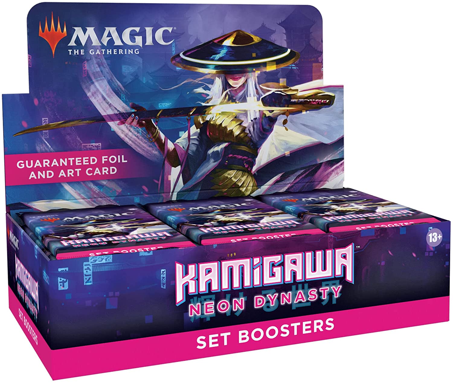 Magic the Gathering - Kamigawa Neon Dynasty Set Booster Box (36 Packs) - 195166104973 - CrystalLotus.eu