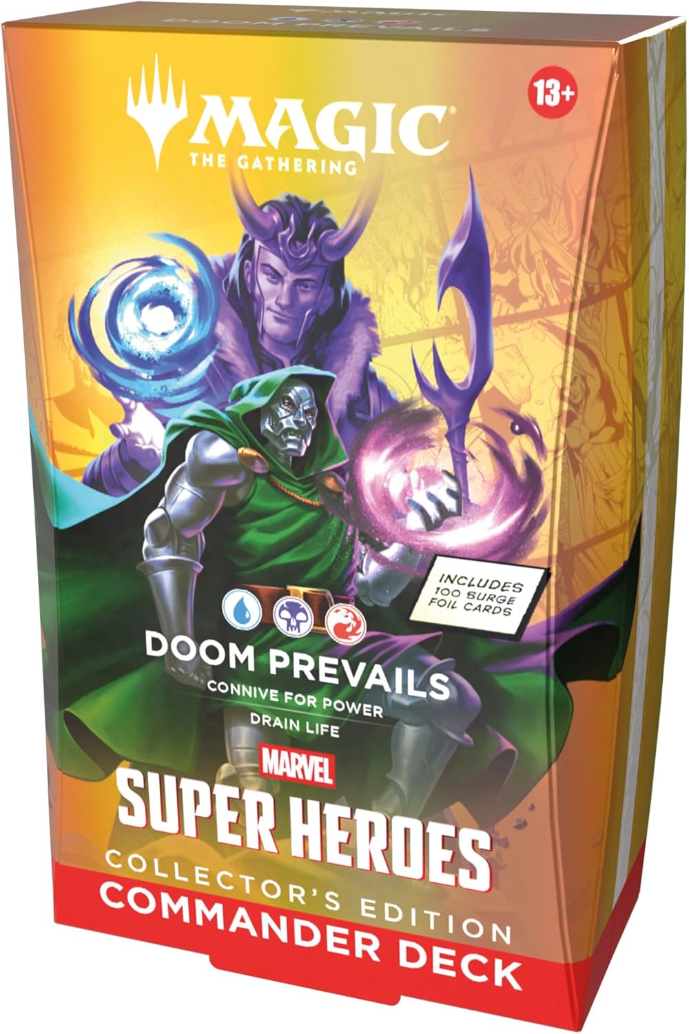 Magic The Gathering - Marvel Super Heroes Collector Commander Deck (Doom Prevails) - 195166313085 - Crystal Lotus