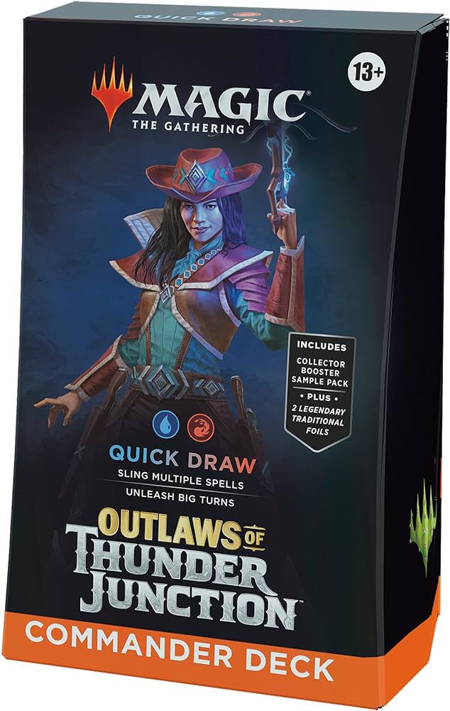 Magic the Gathering - Outlaws of Thunder Junction Commander Deck : Quick Draw - 195166252483 - CrystalLotus.eu