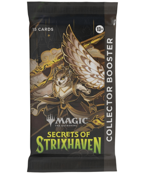 Magic the Gathering - Secrets of Strixhaven Collector Booster Pack (Single Pack) - 195166317304 - Crystal Lotus