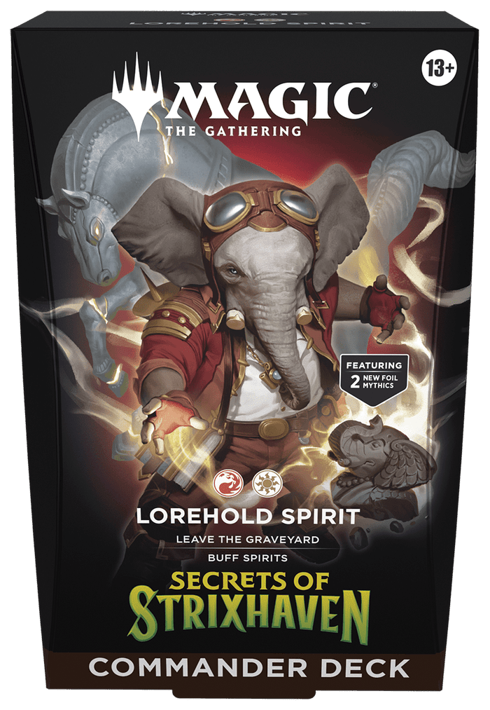Magic the Gathering - Secrets of Strixhaven Commander Deck (Lorehold Spirit) - 195166318035 - Crystal Lotus