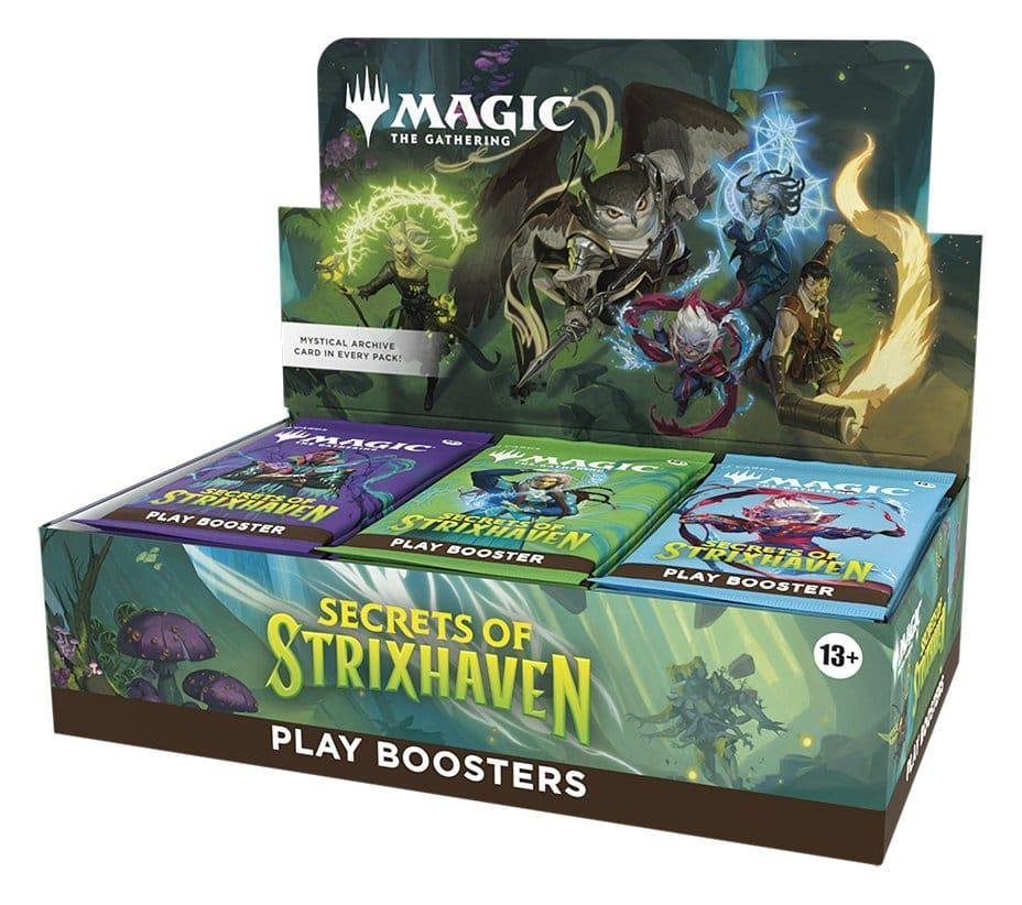 Magic the Gathering - Secrets of Strixhaven Play Booster Box (30 Packs) - 195166316703 - Crystal Lotus