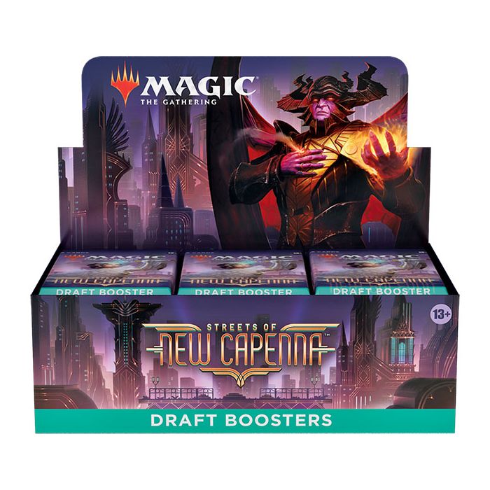 Magic the Gathering - Streets of New Capenna Draft Booster Box (36 Packs) - 00195166120195 - CrystalLotus.eu