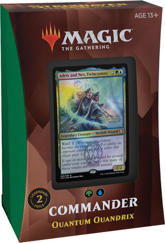 Magic the Gathering - Strixhaven: School of Mages Commander Deck : Quantum Quandrix - 630509959037 - CrystalLotus.eu