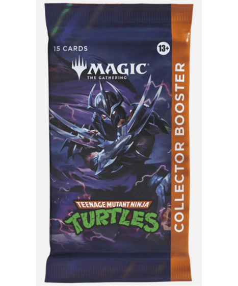 Magic the Gathering - Teenage Mutant Ninja Turtles Collector Booster Pack (Single Pack) - 195166308180 - Crystal Lotus