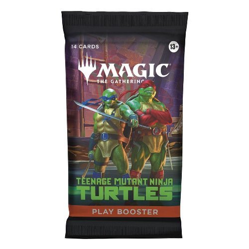 Magic the Gathering - Teenage Mutant Ninja Turtles Play Booster Pack (Single Pack) - 195166308029 - Crystal Lotus