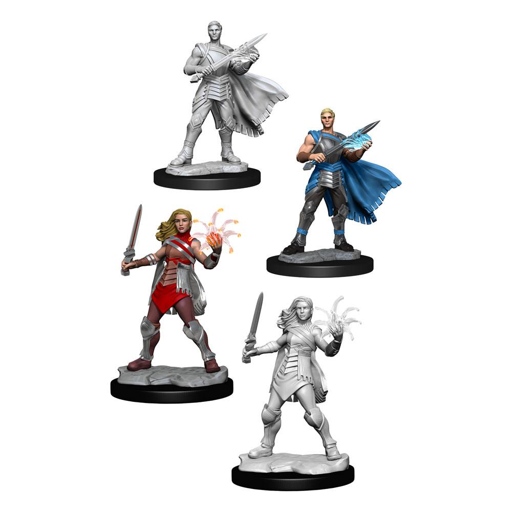 Magic the Gathering Unpainted Miniature: Rowan Kenrith & Will Kenrith - 634482903421 - CrystalLotus.eu