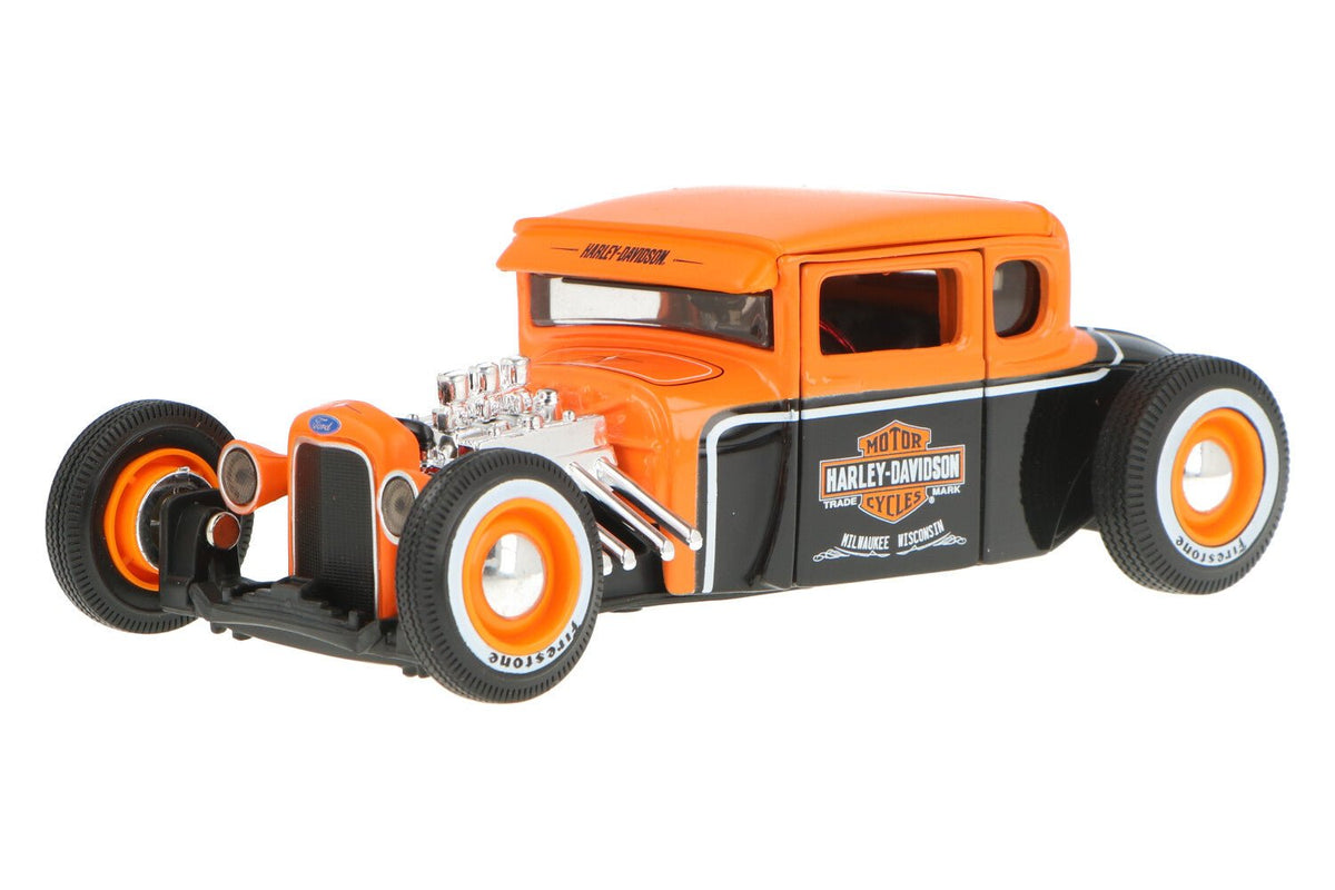 Maisto 1:24 Harley-Davidson Custom - 1929 Ford Model A - 090159321750 - Crystal Lotus