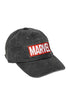 Marvel Baseball Cap Logo Red and White Washed - 8445484351736 - Crystal Lotus