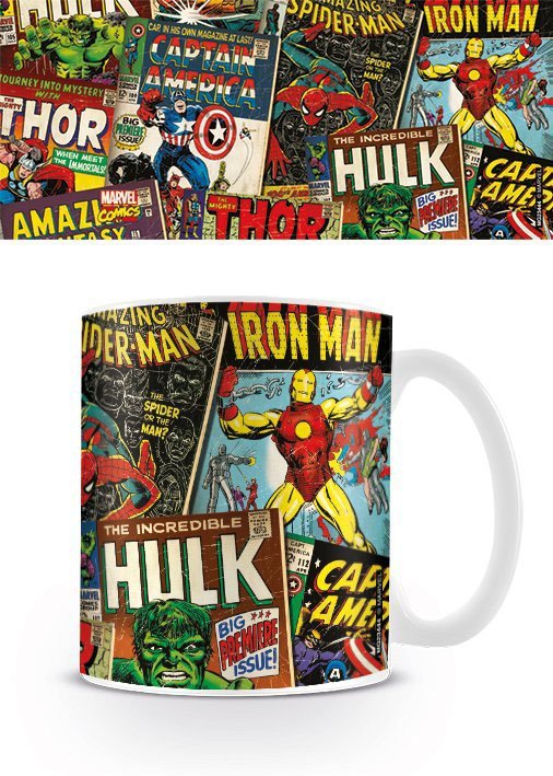 Marvel Comics Mug Covers - 5050574234443 - CrystalLotus.eu