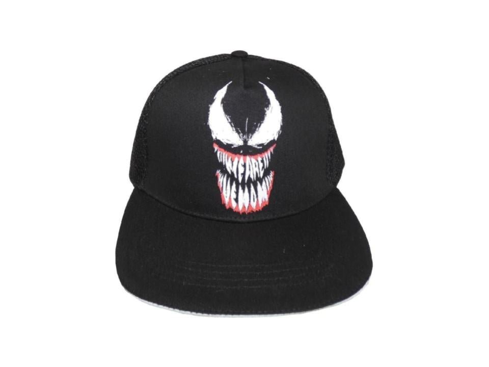Marvel Comics Spider - Man Curved Bill Cap Venom Face (One Color) - 5056463409541 - CrystalLotus.eu