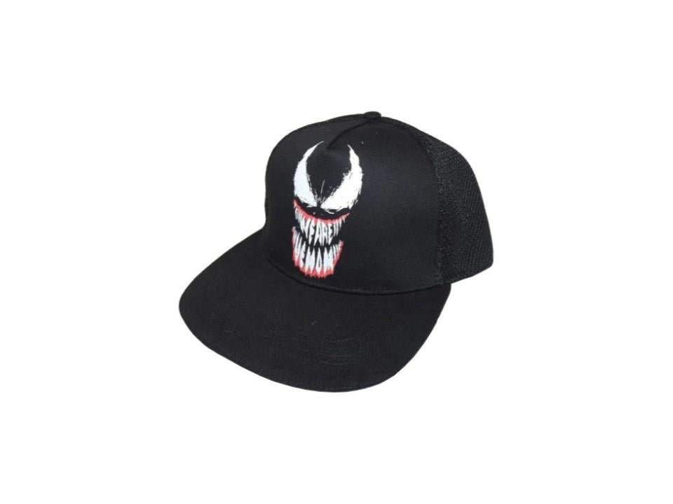 Marvel Comics Spider - Man Curved Bill Cap Venom Face (One Color) - 5056463409541 - CrystalLotus.eu