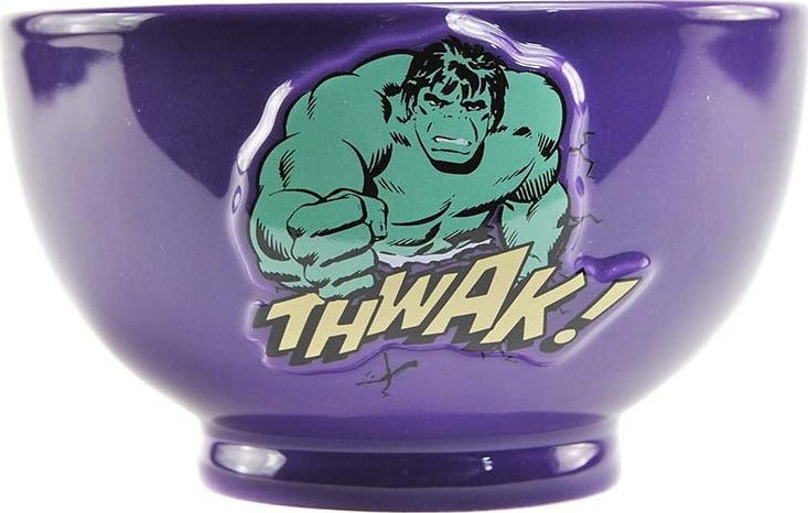 Marvel - The Incredible Hulk Embossed Bowl - 5055453449888 - CrystalLotus.eu