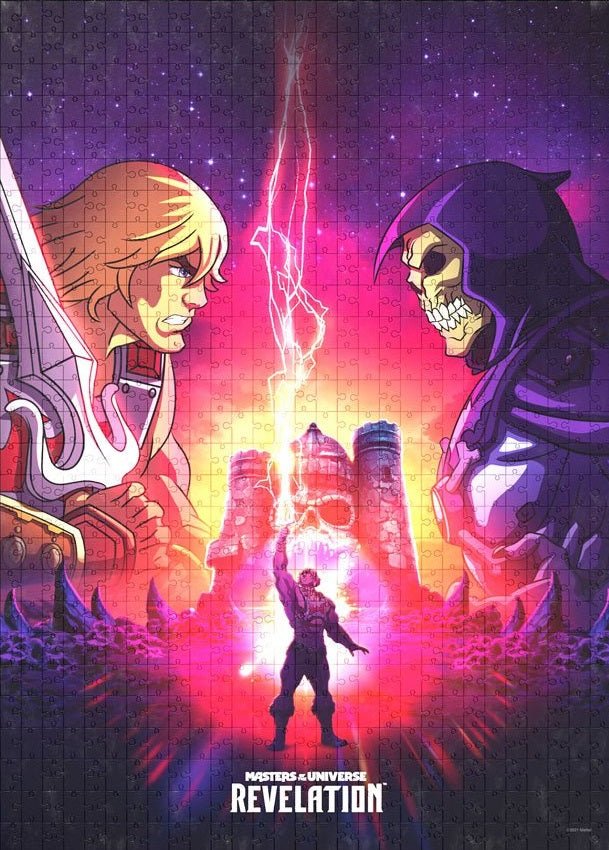 Masters of the Universe: Revelation™ Jigsaw Puzzle He - Man™ and Skeletor™ (1000 pieces) - 16431893377878 - CrystalLotus.eu