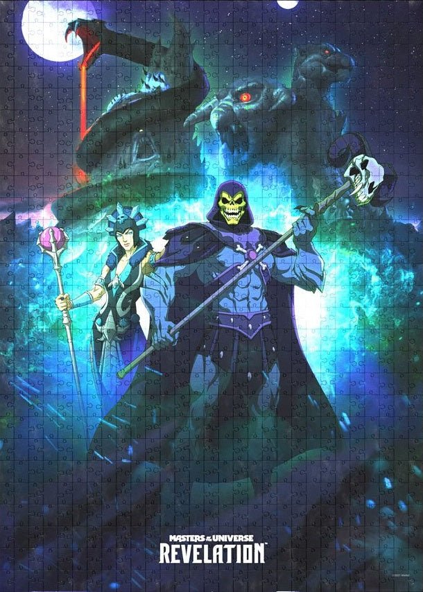 Masters of the Universe: Revelation™ Jigsaw Puzzle Skeletor™ and Evil - Lyn™ (1000 pieces) - 16437809231495 - CrystalLotus.eu